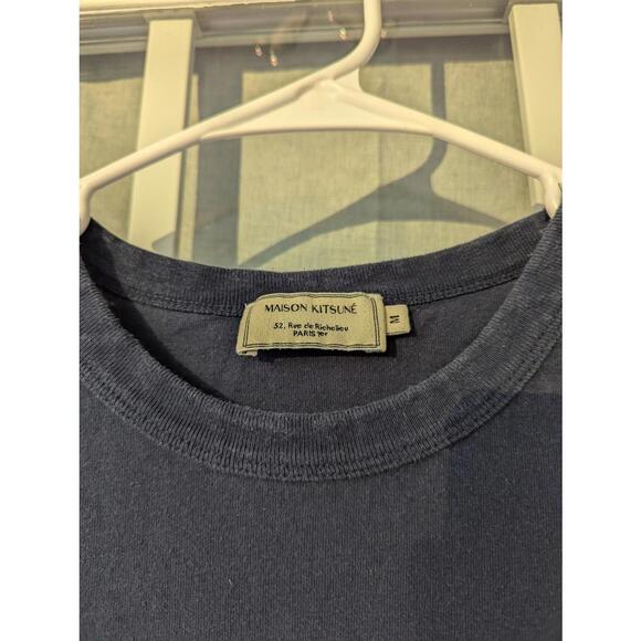 Maison Kitsuné Palais Royal Paris France Graphic T-Shirt size M Royal Palace - Picture 2 of 5